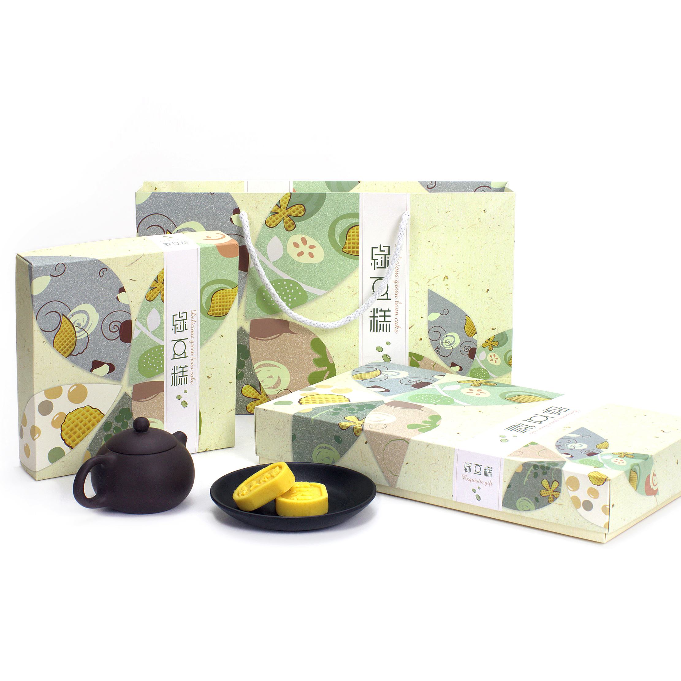 customized Mung bean cake gift box products
