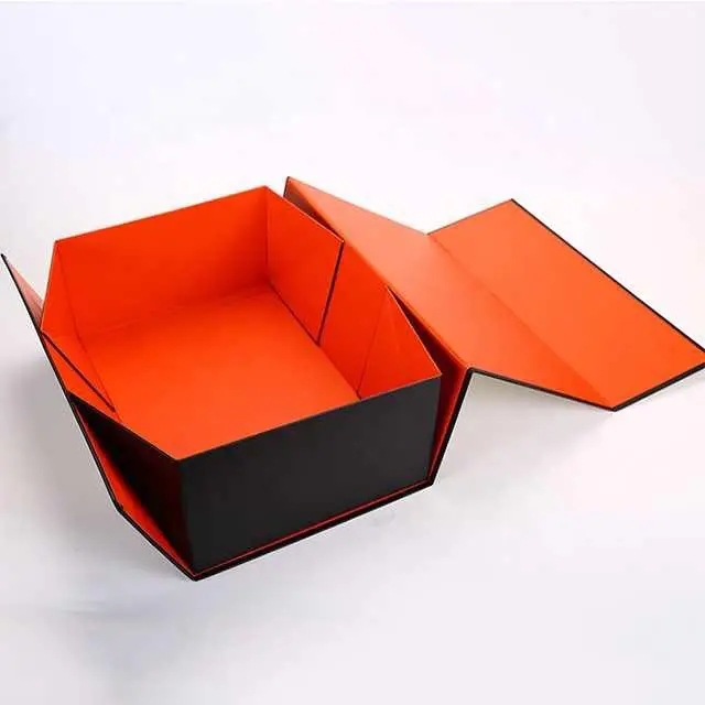 customized collapsible hardcover gift box For sale